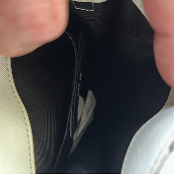 MLB Red Sox Monogram Jaquard Diamond print  Gray and White phone pouch - Picture 5 of 7